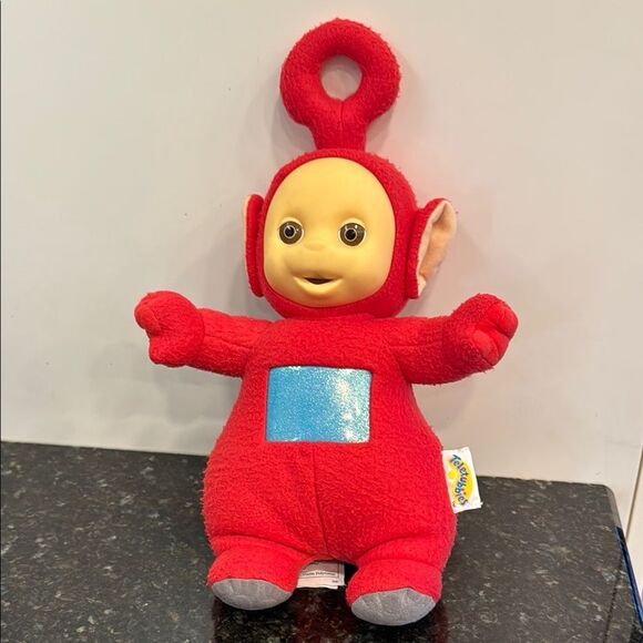Teletubbies Red Po 15" Talking Plush Stuffed Doll PlaySkool Hasbro 1998 Works - Picture 1 of 10